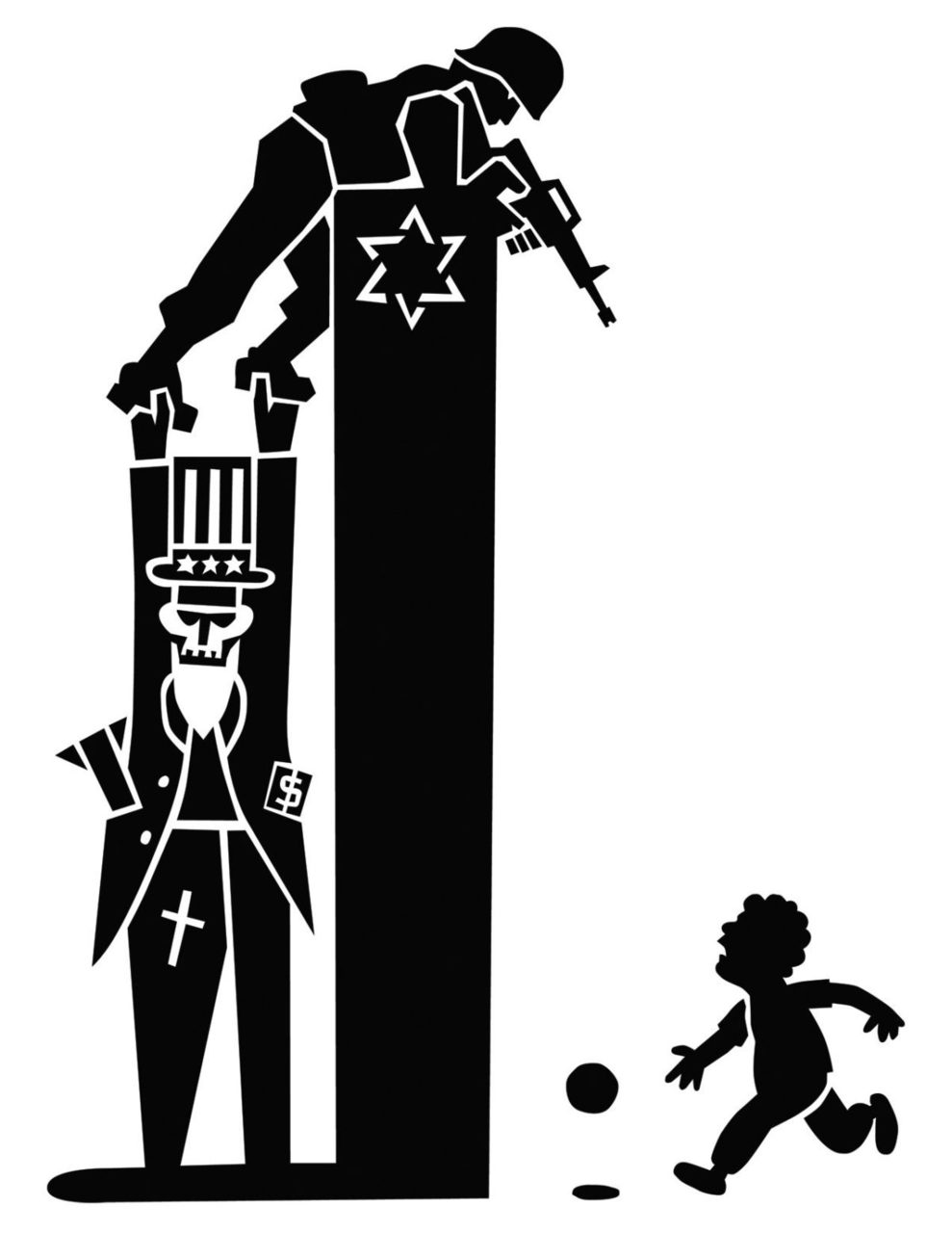 Vignetta umoristica israele palestina