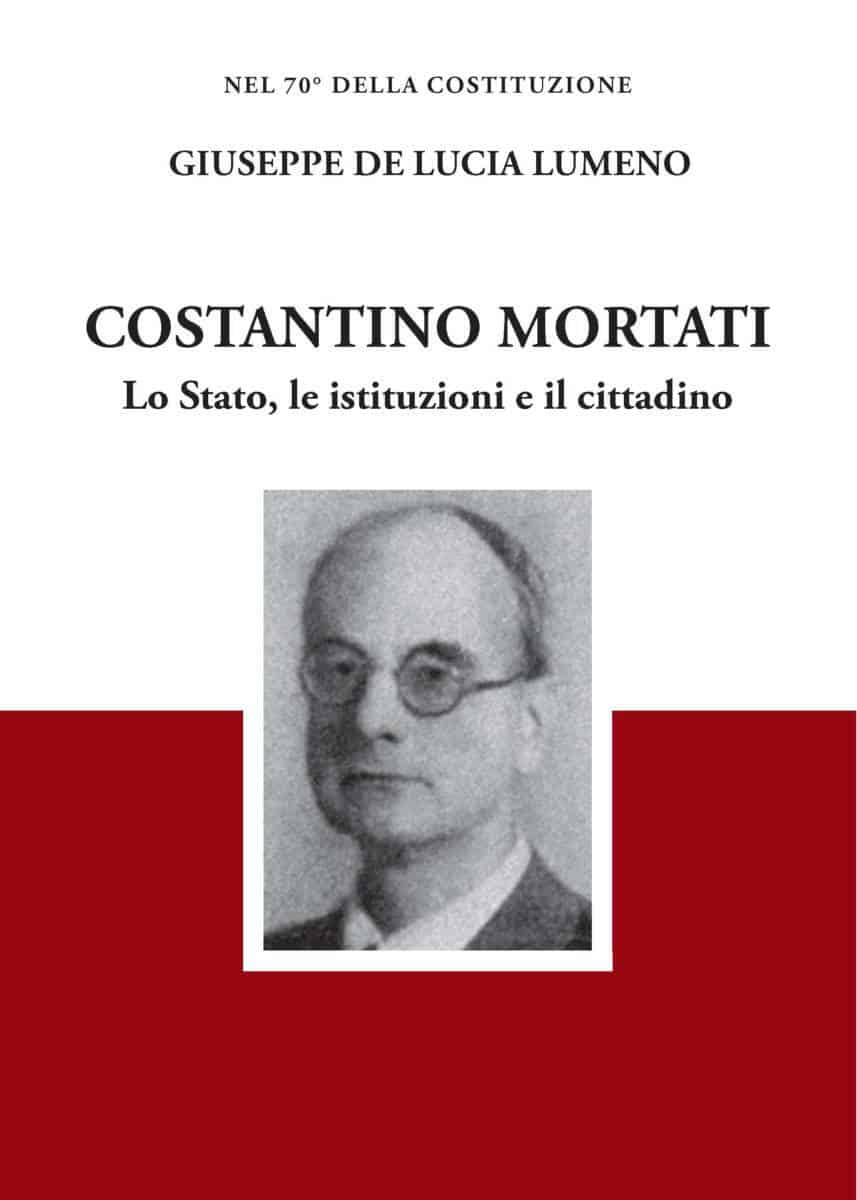 Costantino Mortati libro